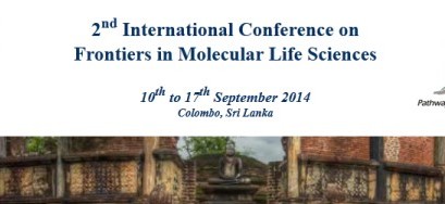 2nd International Conference on Frontiers in Molecular Life Sciences