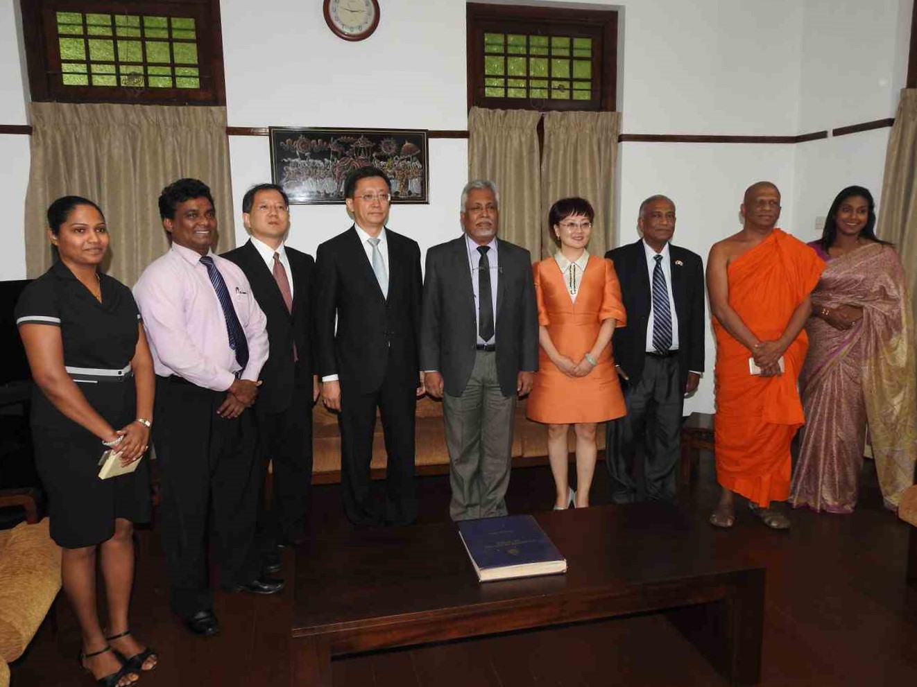 Delegation from Shandong Province, China visited University of Colombo