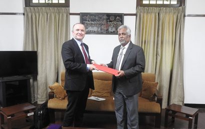 Delegation from Griffith University visits University of Colombo