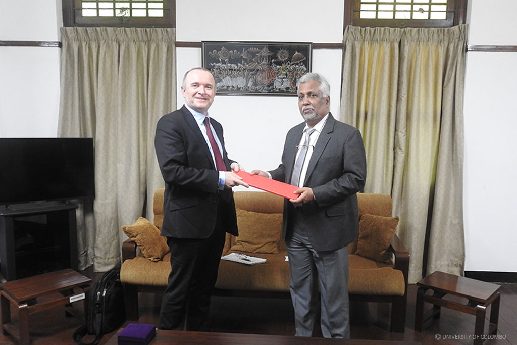 Delegation from Griffith University visits University of Colombo