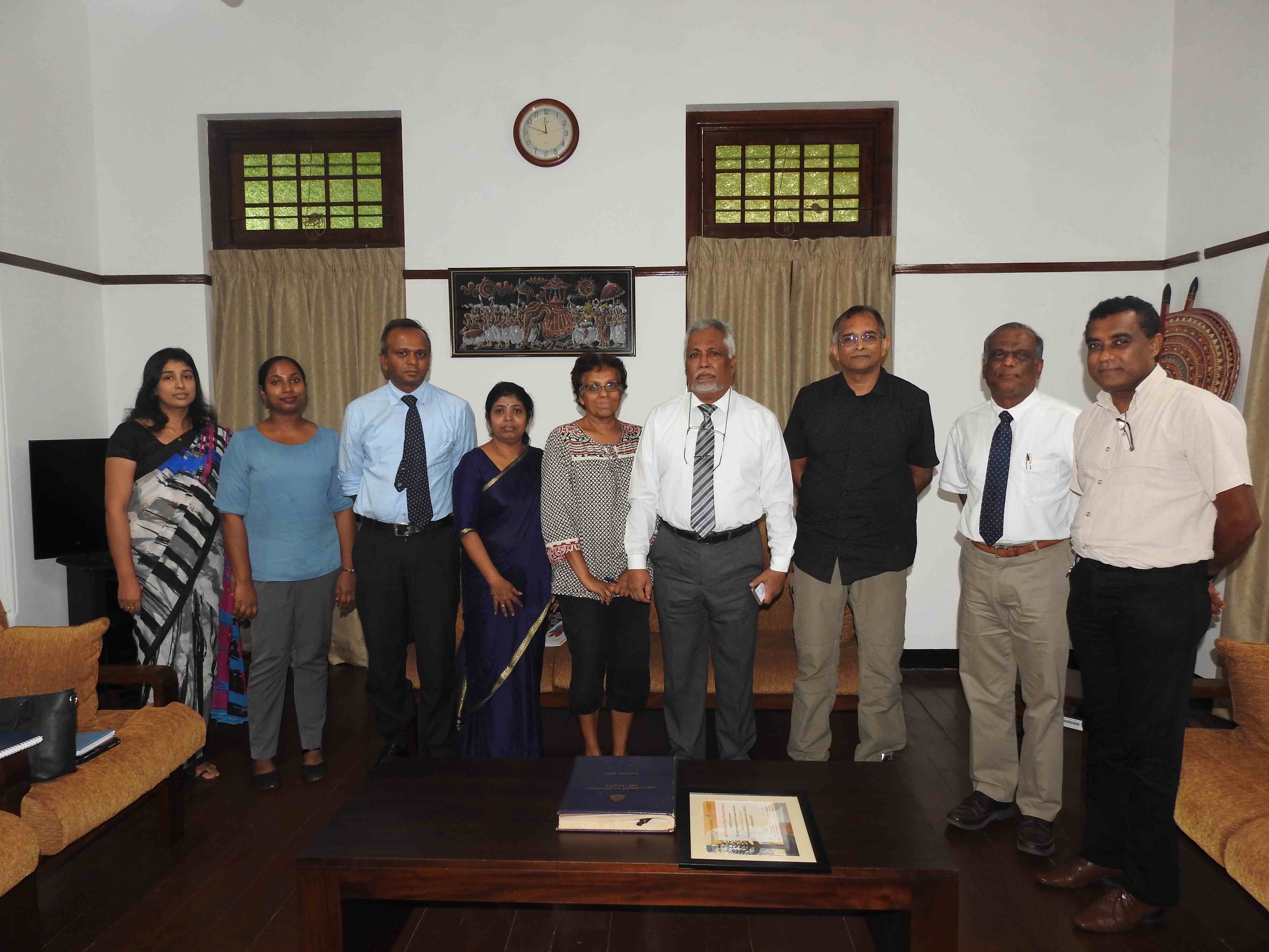 Delegation from North Carolina State visits University of Colombo