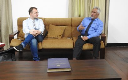 Deputy Director, Polish Institute visited University of Colombo