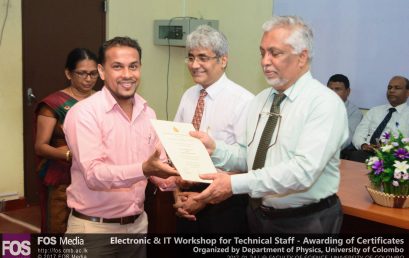 Electronic & IT Workshop – Awarding of Certificates