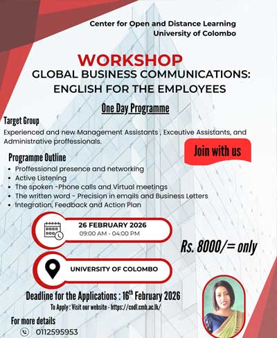 Workshop – Global Business Communications: English for the Employees
