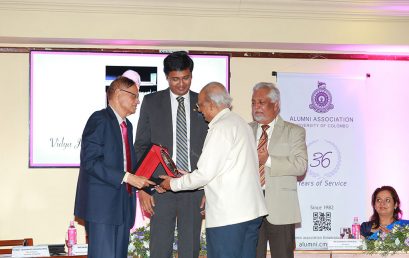 Felicitation of Seven Senior Distinguished Alumni of The University of Colombo
