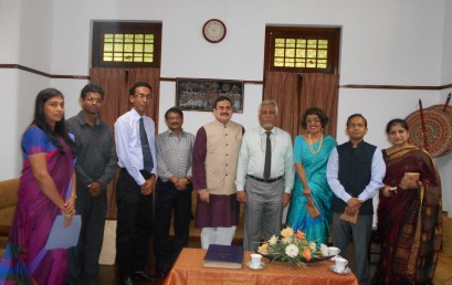 Her Excellency Professor Veena Sirki and ICCR Officials visit University of Colombo