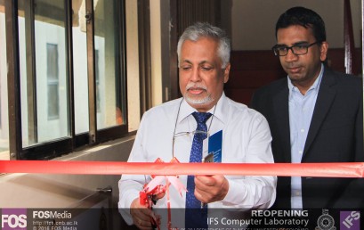 Opening of the IFS Computer Laboratory and Reading room