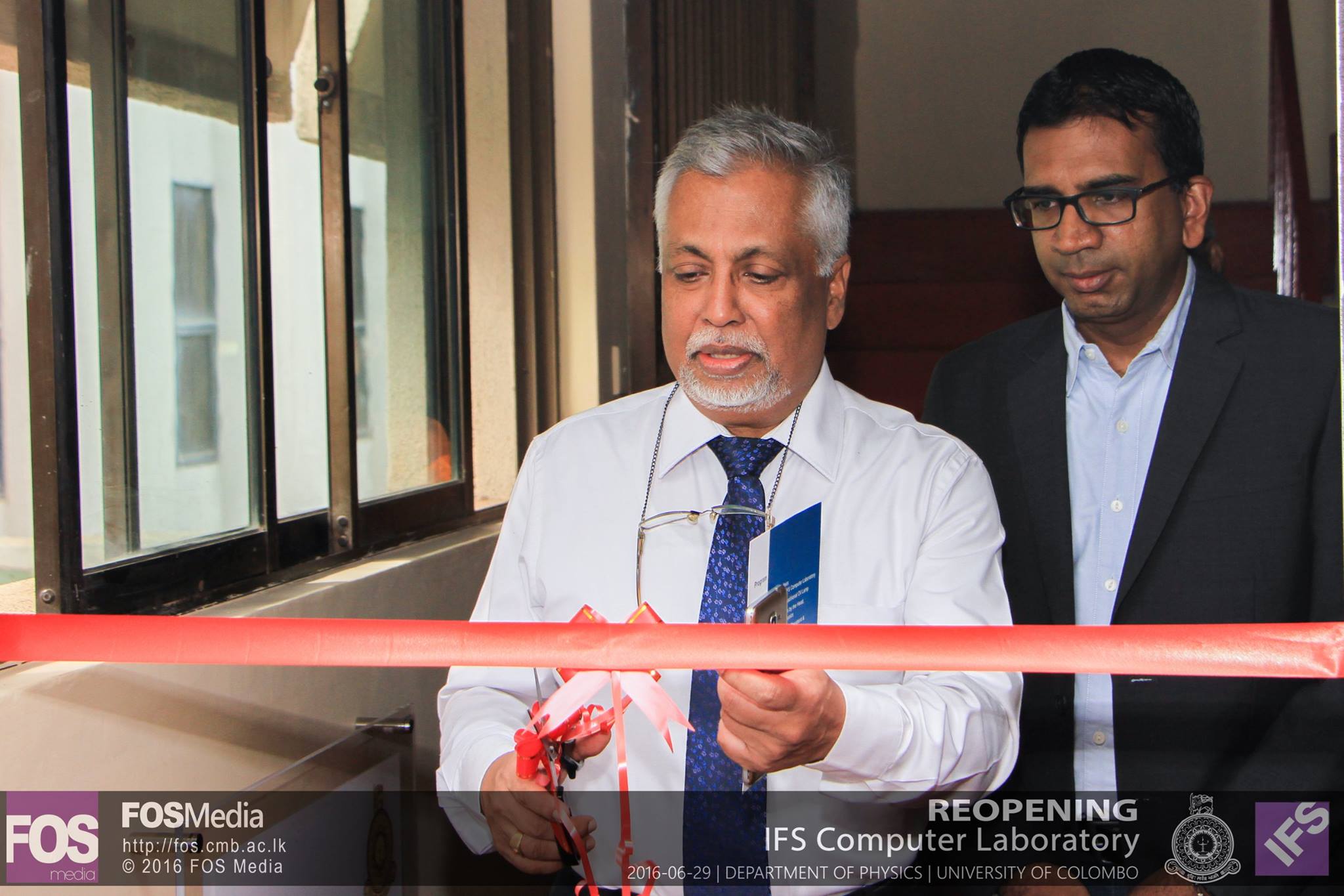 Opening of the IFS Computer Laboratory and Reading room