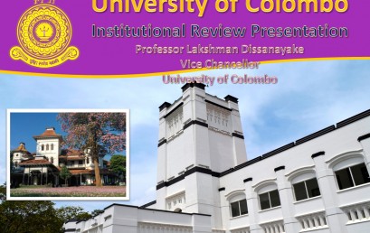 University of Colombo obtains grade “A” at the Institutional Review 2016