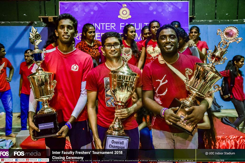 Inter Faculty Freshers’ Tournament 2018 – Closing Ceremony