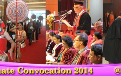 Postgraduate Convocation 2014