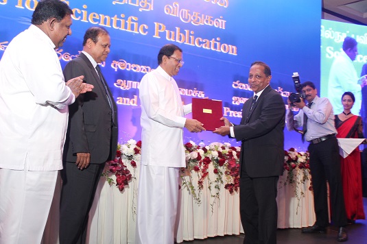 The President’s Awards 2016 for Scientific Publication
