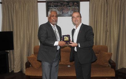Pro Vice Chancellor of Staffordshire University visited University of Colombo