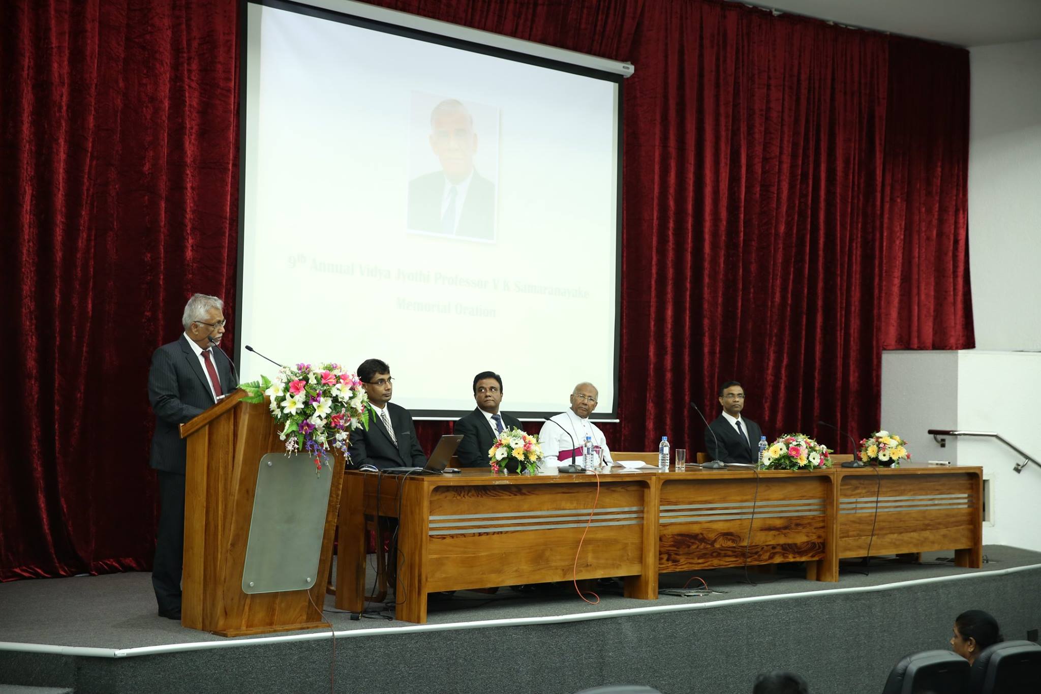 9th Annual Vidya Jyothi Prof. V K Samaranayake Memorial Oration