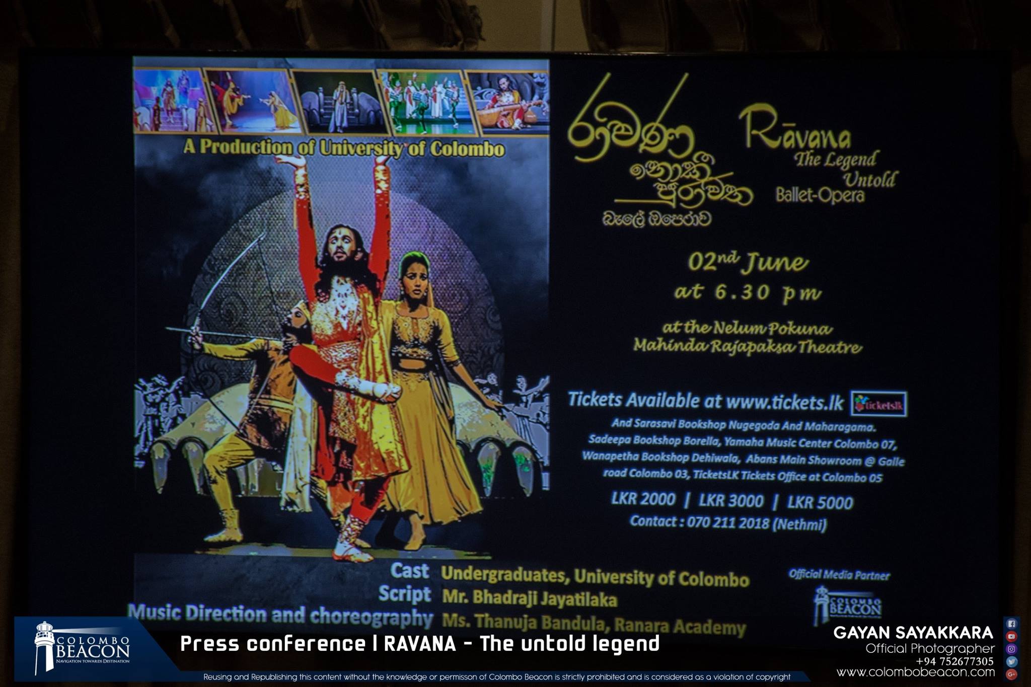 The “Ravana: The Legend Untold” Press Conference
