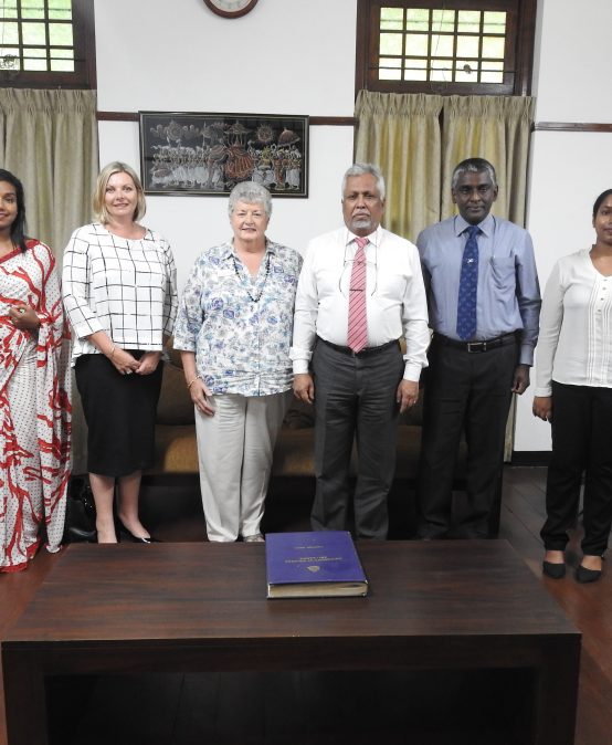 School of Nursing and Midwifery, Edith Cowan University, Australia to collaborate with University of Colombo