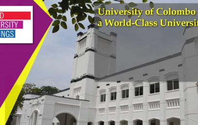 University of Colombo has become a World-Class University!