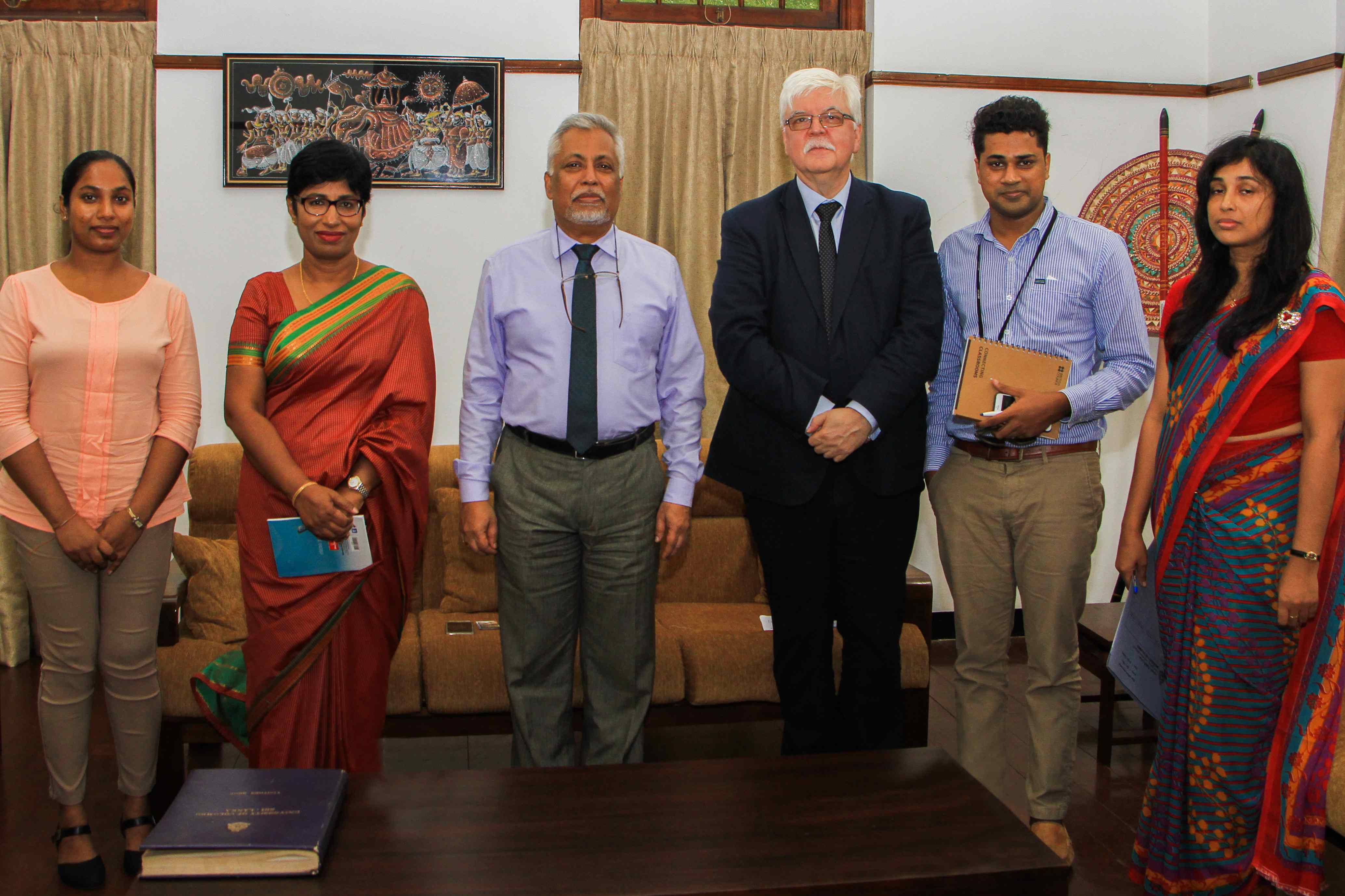 University of Glasgow to collaborate with University of Colombo