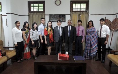 Delegation from Taiwan Medical university