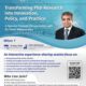 A Fireside Conversation with Dr Hans Wijayasuriya