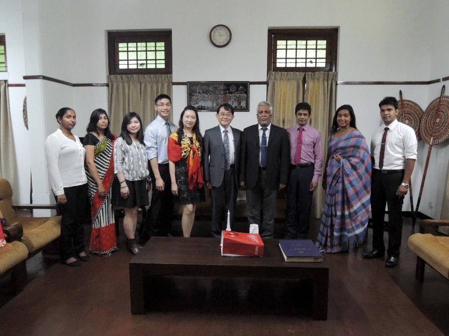 Delegation from Taiwan Medical university