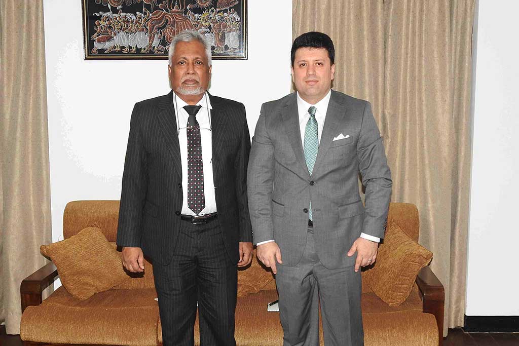 Ambassador of the Islamic Republic of Afghanistan to Sri Lanka visits University of Colombo
