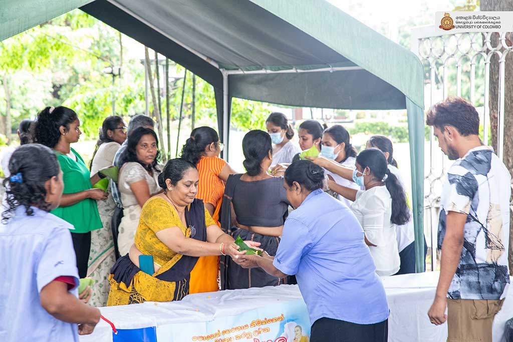 Staff Community Organises Annual Poson Kadala Dansala for the Fourth Consecutive Year