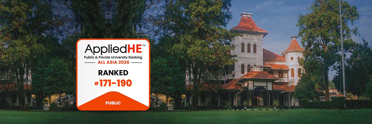 UOC Achieves Remarkable Ranking in AppliedHE Public University Ranking for Asia 2026