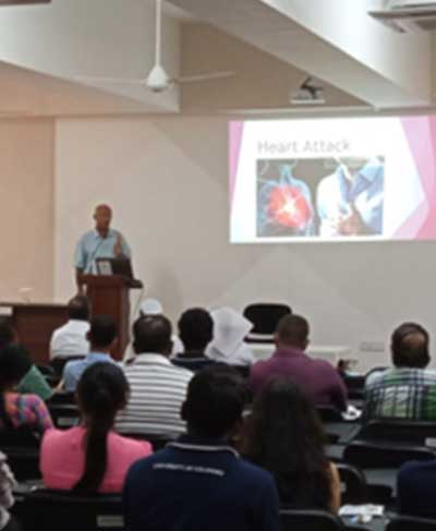 Awareness program on First Aid techniques – Faculty of Science