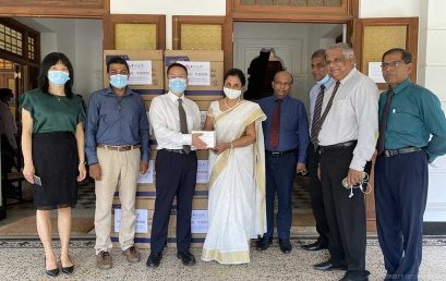 Second Donation of Anti-pandemic Supplies by the Bank of China Colombo Branch