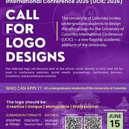 Call For Logo Designs – UCIC 2026