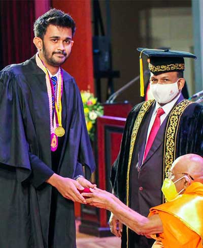 Canekeratne Prize for General Merit – Ceremonial Graduation 2019 | Mr. U.M.S. Wijesinghe