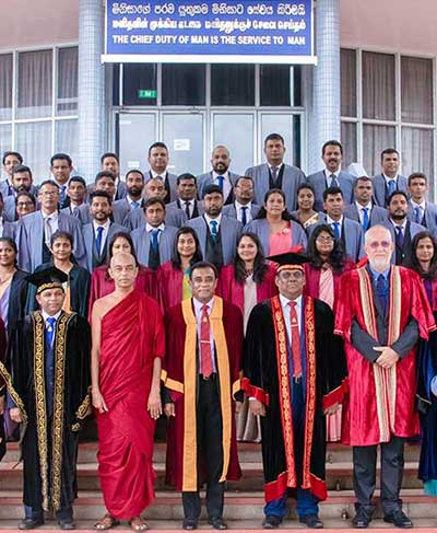 Certificate Awarding Ceremony for the Diploma in Technologies of Waste Management – Faculty of Technology