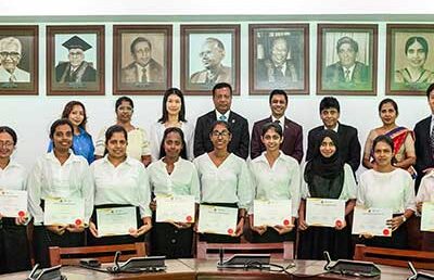 Certificate awarding of the Short Internship Training on Wellness Tourism Programme – Faculty of Indigenous Medicine