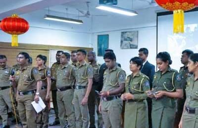 Certificate Awarding Ceremony of Vocational Chinese Language Program for Sri Lanka Police