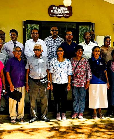 CoMSAA Visits Rural Health Centre in Kataragama to Discuss Development Initiatives