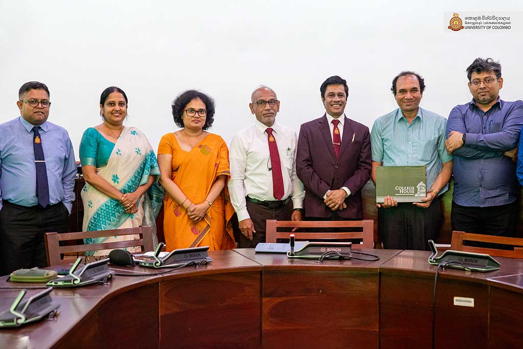 University of Colombo Hosts Delegation from Indian Institute of Science (IISc), Bangalore