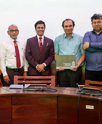 University of Colombo Hosts Delegation from Indian Institute of Science (IISc), Bangalore University of Colombo Hosts Delegation from Indian Institute of Science (IISc), Bangalore