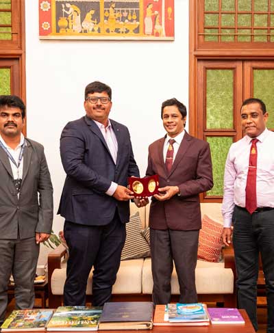 Delegation from Mother Teresa Institute of Engineering and Technology Visits University of Colombo for Collaborative Discussions Delegation from Mother Teresa Institute of Engineering and Technology Visits University of Colombo for Collaborative Discussions