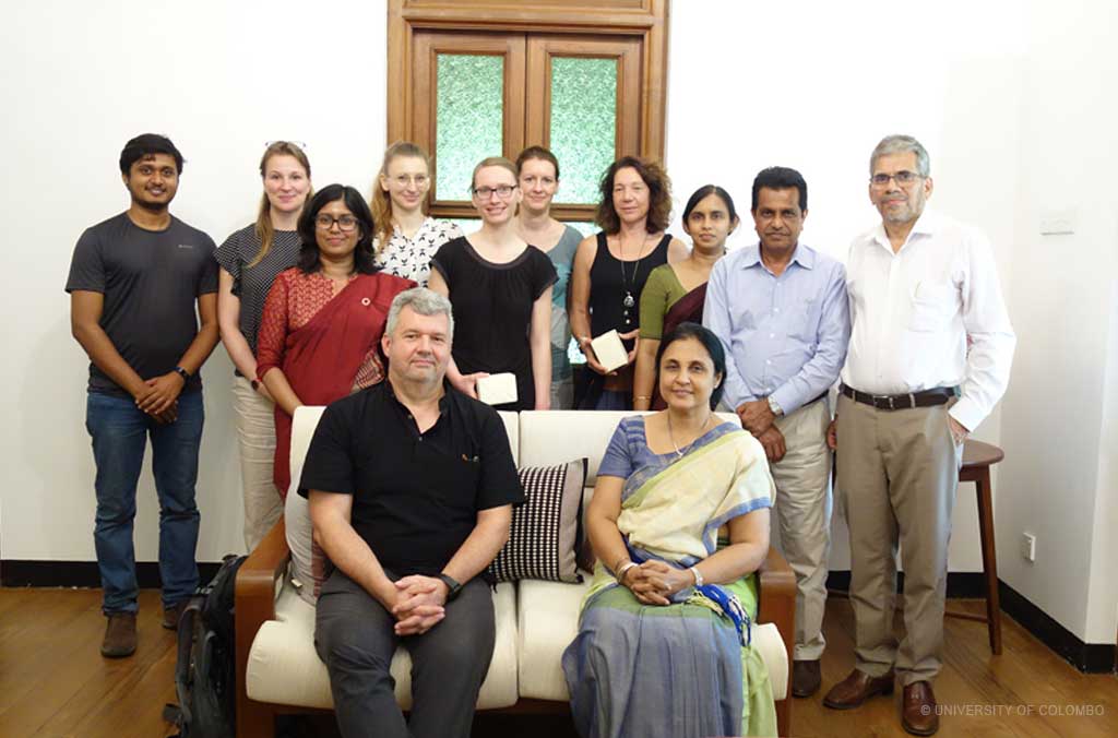 Delegation from Robert Koch Institute visits University of Colombo