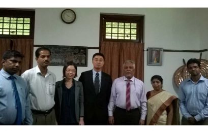 A delegation from Southwestern University of Finance and Economics, China, visited University of Colombo