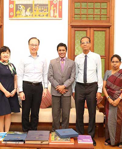Delegation from the Education University of Hong Kong Visits University of Colombo