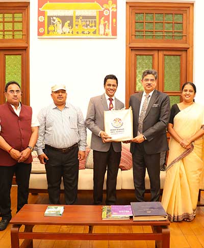 Vice Chancellor of the University of Lucknow visits the University of Colombo