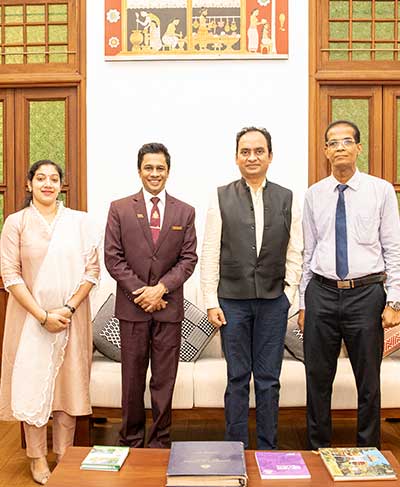 Strengthening India-Lanka Academic and Cultural Relations: Deputy High Commissioner Visits University of Colombo Strengthening India-Lanka Academic and Cultural Relations: Deputy High Commissioner Visits University of Colombo