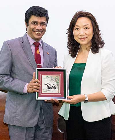 Education Delegation from Sichuan Province Visits University of Colombo to Strengthen Academic Collaboration