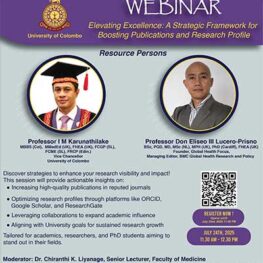 Elevating Excellence: A Strategic Framework for Boosting Publications and Research Profile - Webinar