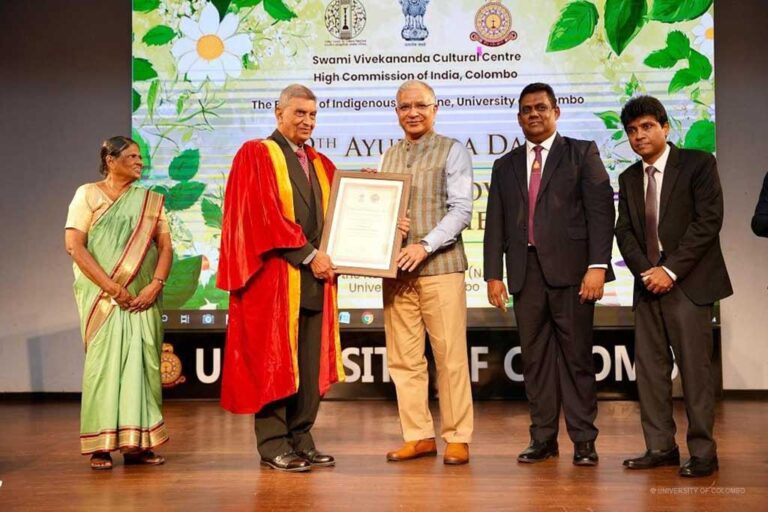 Faculty of Indigenous Medicine Celebrates 9th Ayurveda Day | University ...