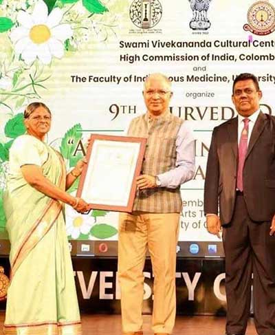 Faculty of Indigenous Medicine Celebrates 9th Ayurveda Day