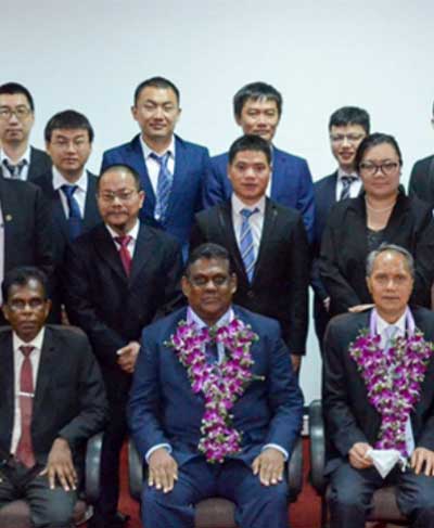 The University of Colombo initiated the first Executive MBA Program for Chinese Nationals