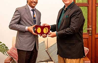 Fulbright Sri Lanka Executive Director Dr Patrick McNamara Meets Vice Chancellor to Strengthen Academic Ties